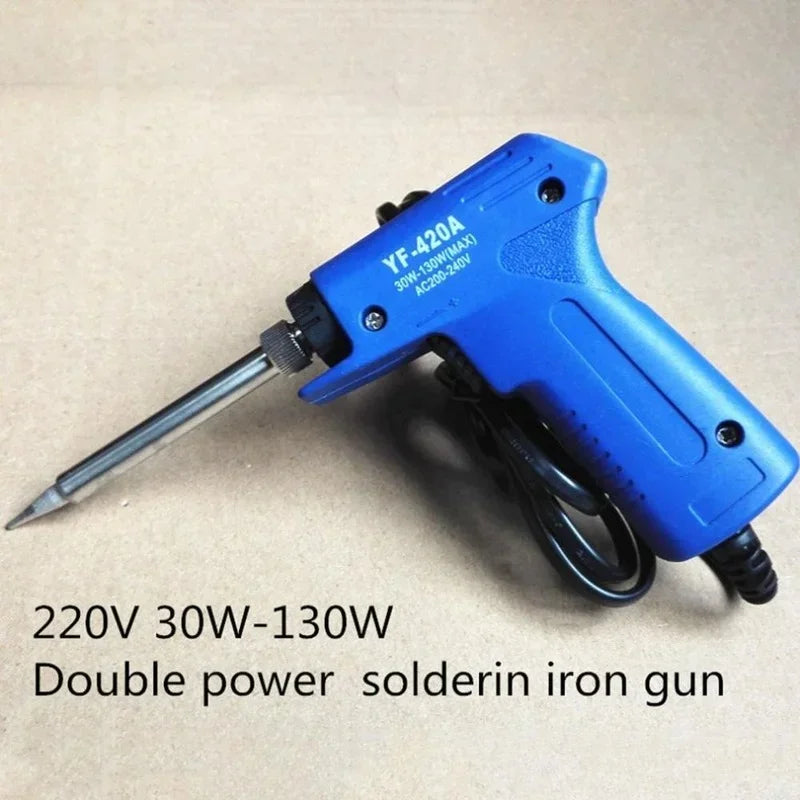 ZWINCKY 30W–130W Adjustable Electric Soldering Iron Gun 220V Electric Soldering Iron PLUSH