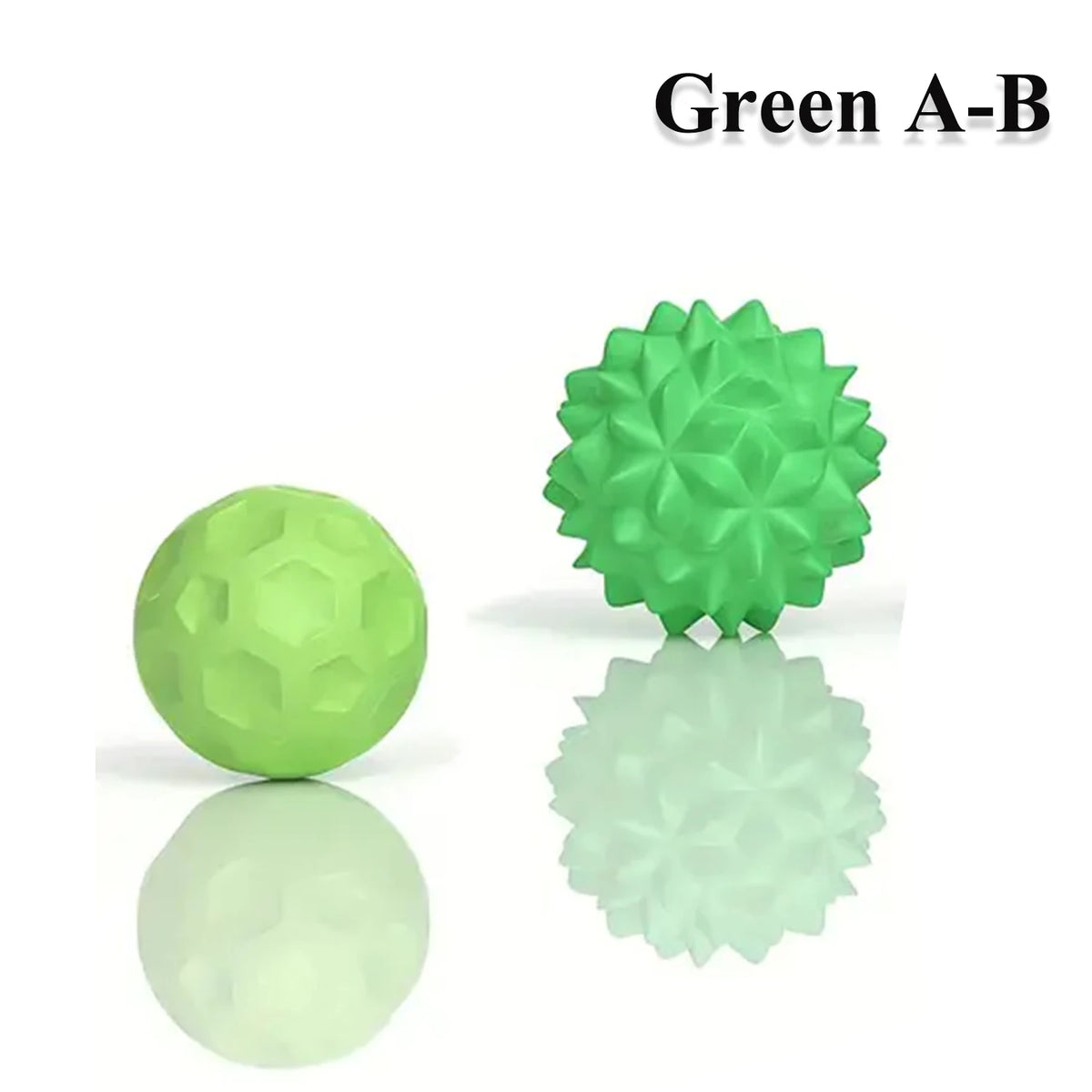 Silicone Magnetic Sensory Fidget Balls 2/4/8 Pack Sensory Fidget Toy PLUSH 2PCS Green A-B