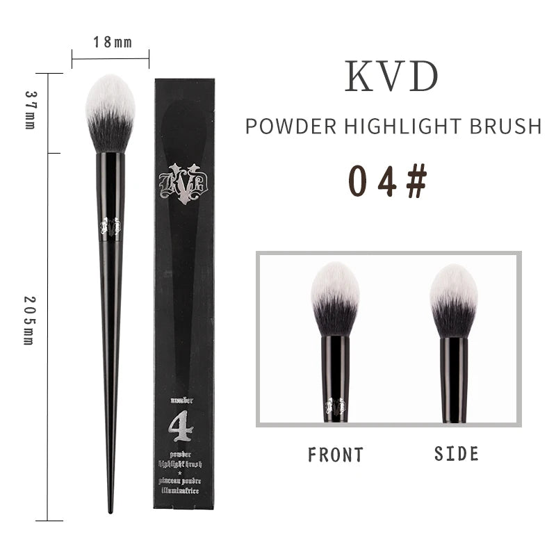 Kat Von D KVD Makeup Brush – Foundation, Blush & Eyeshadow Makeup Brush PLUSH 04 with box China Mainland