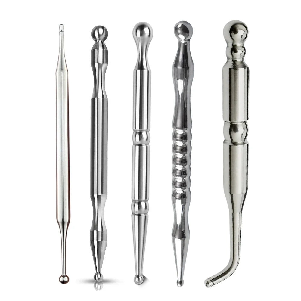 Stainless Steel Acupressure Massage Pen – Reflexology Tool Acupressure Massage Tool PLUSH