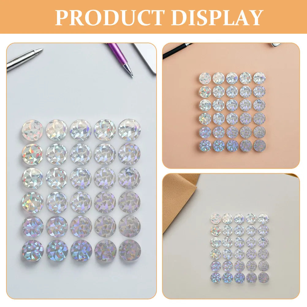 10 Sheets Round Scratch Off Stickers – DIY Reward Labels Scratch Off Stickers PLUSH