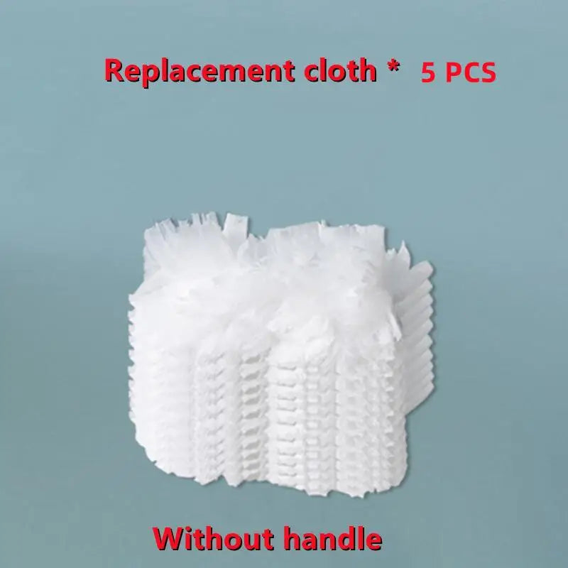 Microfiber Electrostatic Duster – 10 Heads, Car & Home Microfiber Duster PLUSH Replacement cloth 5P