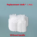 Microfiber Electrostatic Duster – 10 Heads, Car & Home Microfiber Duster PLUSH Replacement cloth 5P
