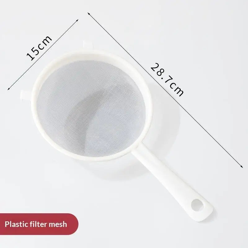 Handheld Fine Mesh Sieve – Flour, Tea & Kitchen Strainer Kitchen Mesh Strainer PLUSH 15cm A5