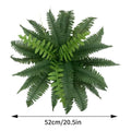 Artificial Fern UV Resistant Fake Plant – Indoor & Outdoor Artificial Plant Decor PLUSH 1PC