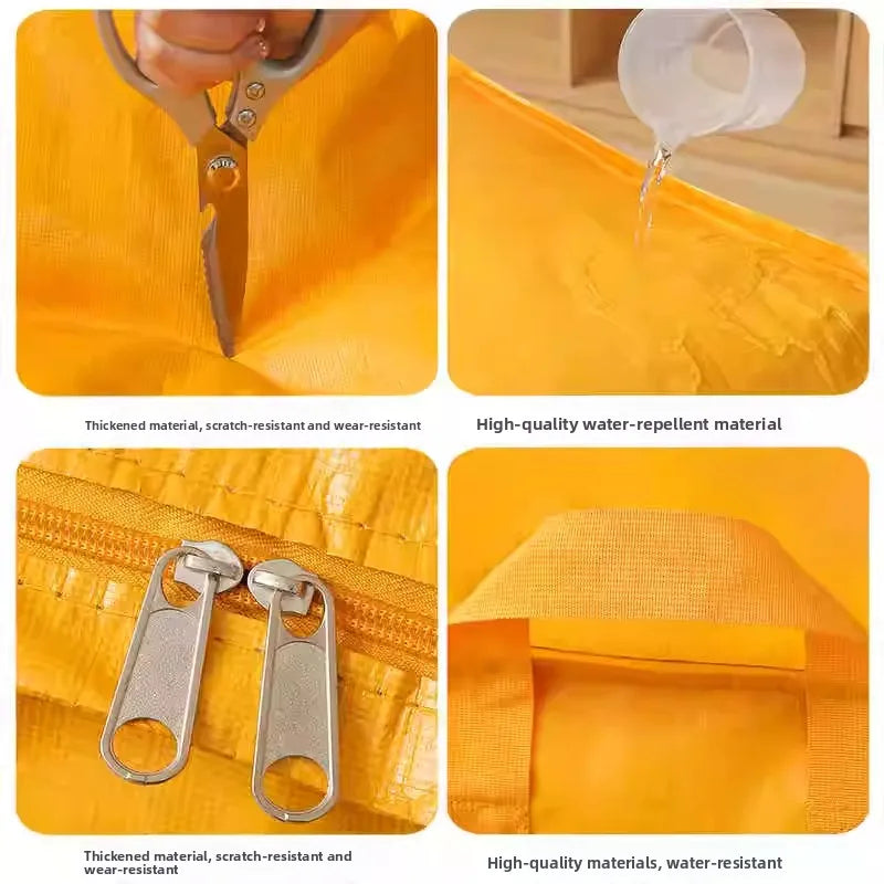 Heavy Duty Woven Moving & Storage Bag – Large Capacity Woven Storage Bag PLUSH