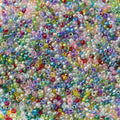 2mm AB Glass Rice & Czech Crystal Seed Beads 10/50g – DIY Jewelry Glass Seed Beads PLUSH mixed 50g
