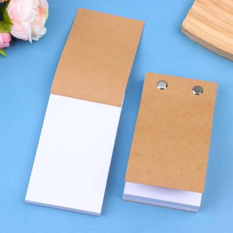 Blank Flip Book Kit 60/100 Sheets – Animation Paper & Screws Flip Book Kit PLUSH