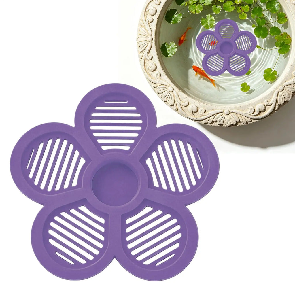 Floating Bee Island Waterer – Pollinator Drinking Tray Bee Waterer Station PLUSH