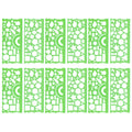 12pcs Geometric Drawing Template Stencil Set – Architecture & Art Geometric Drawing Stencils PLUSH Default Title