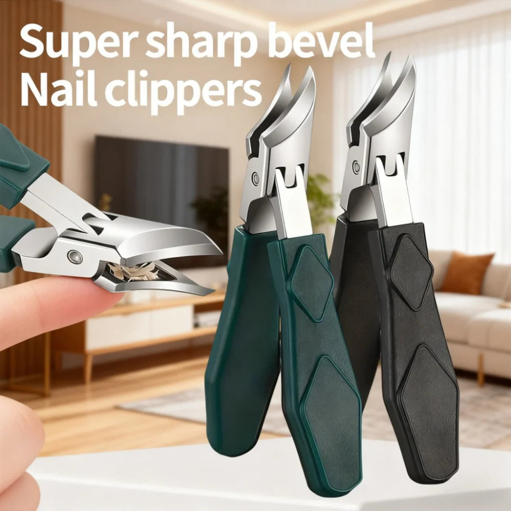 Ouriner Stainless Steel Toenail Clipper Trimmer & Nipper Nail Clipper Nipper PLUSH