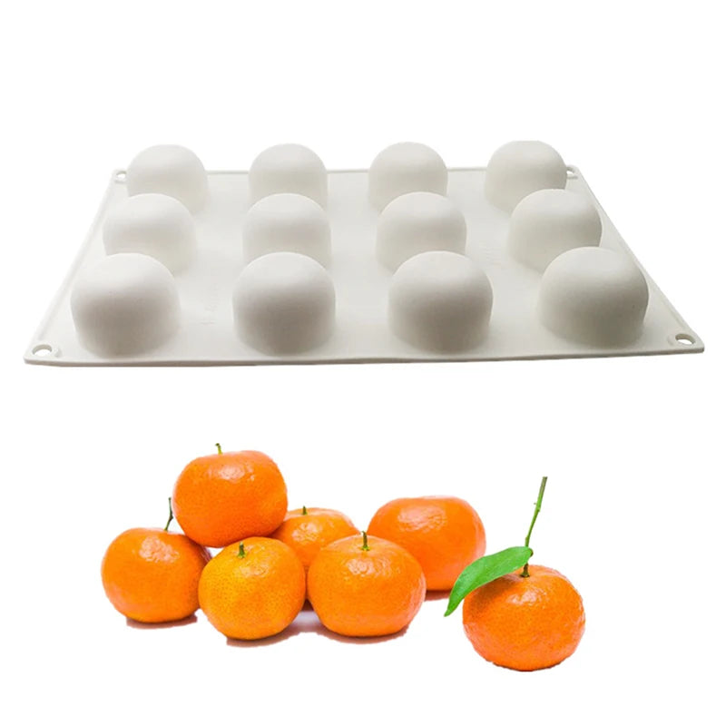 Fruit Series Silicone Cake Mold – Mousse & Dessert Baking Silicone Baking Mold PLUSH