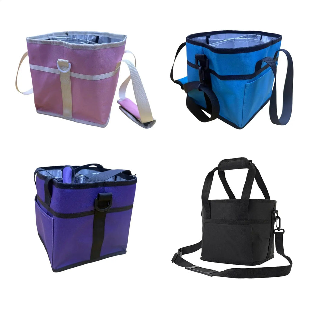 Insulated Water Bottle Carrier Bag with Shoulder Strap Water Bottle Carrier PLUSH