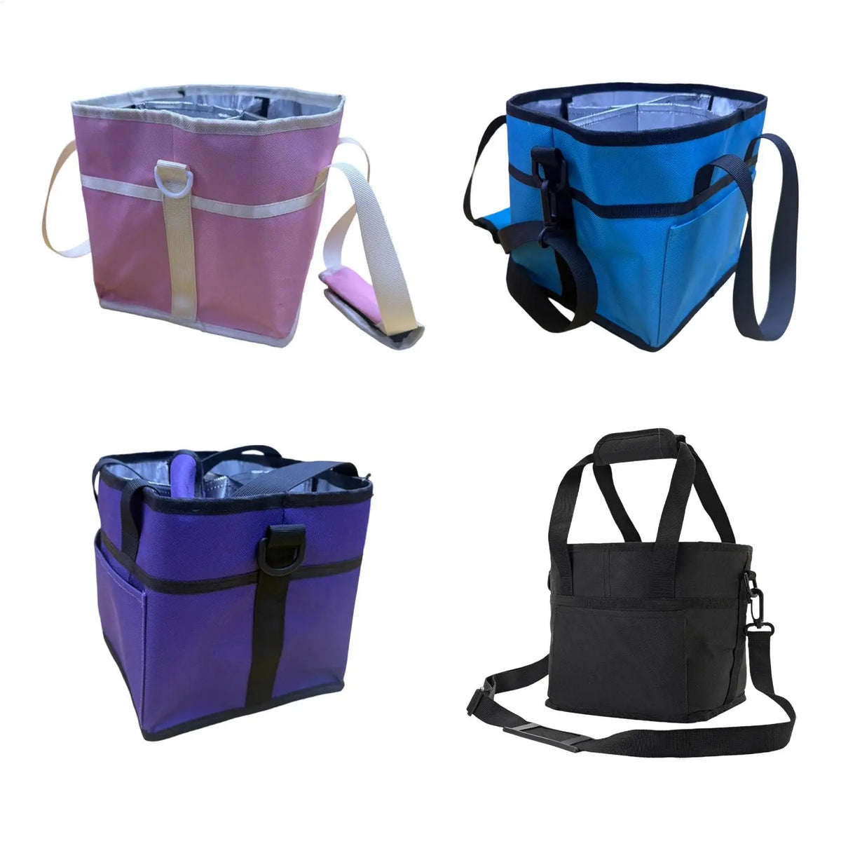Insulated Water Bottle Carrier Bag with Shoulder Strap Water Bottle Carrier PLUSH