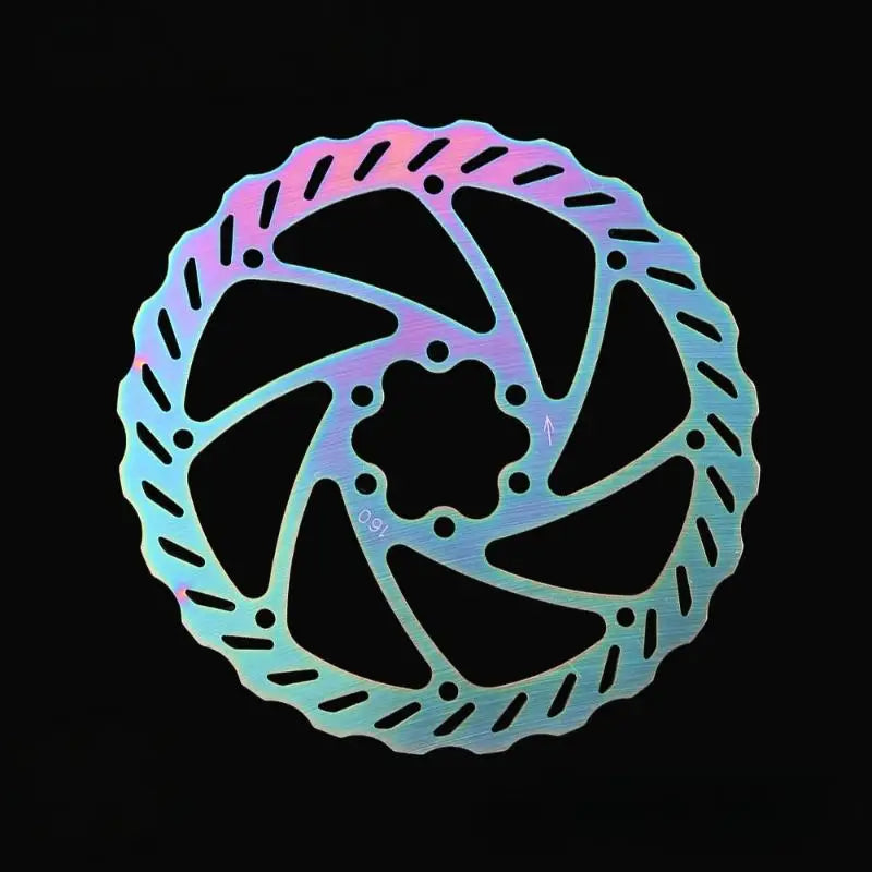 160mm Oil Slick Hydraulic Disc Brake Rotor Set with Bolts Disc Brake Rotor PLUSH