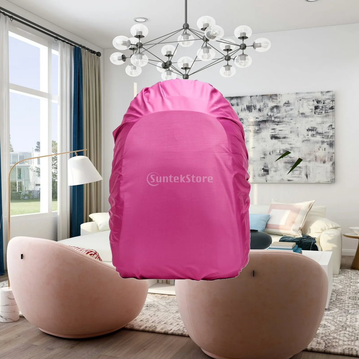 Ultralight Waterproof Backpack Rain Cover 35L – Hiking Travel Backpack Rain Cover PLUSH