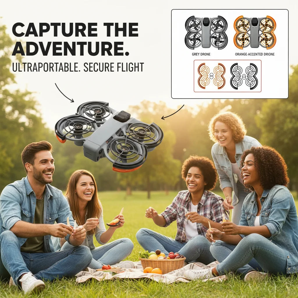 DJI Avata 360 Propeller Guard Anti-Collision Bumper Ring Drone Prop Guard PLUSH