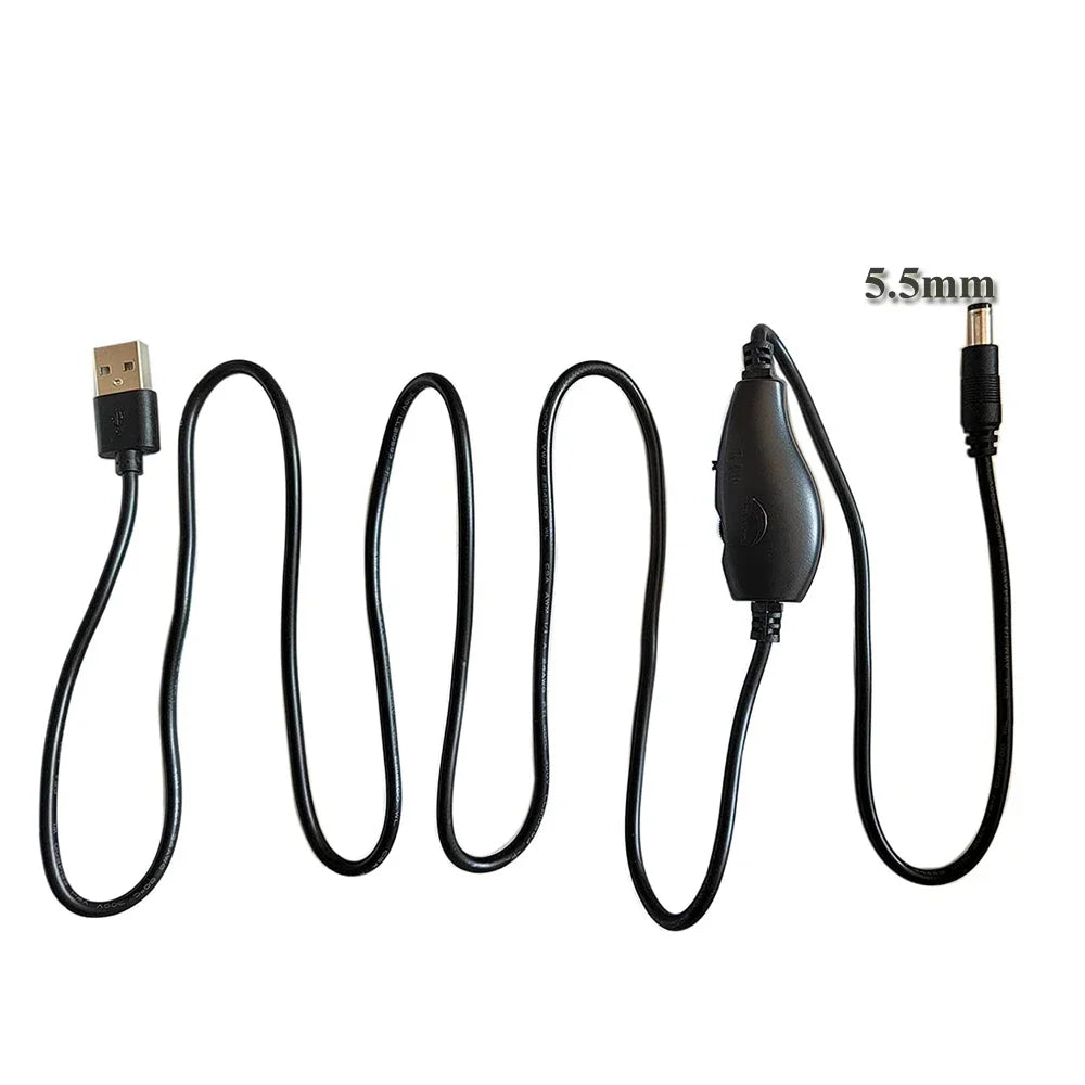 Electric Nail Drill USB Power Cord – Adjustable Speed & Direction Nail Drill Accessory PLUSH Power Cable