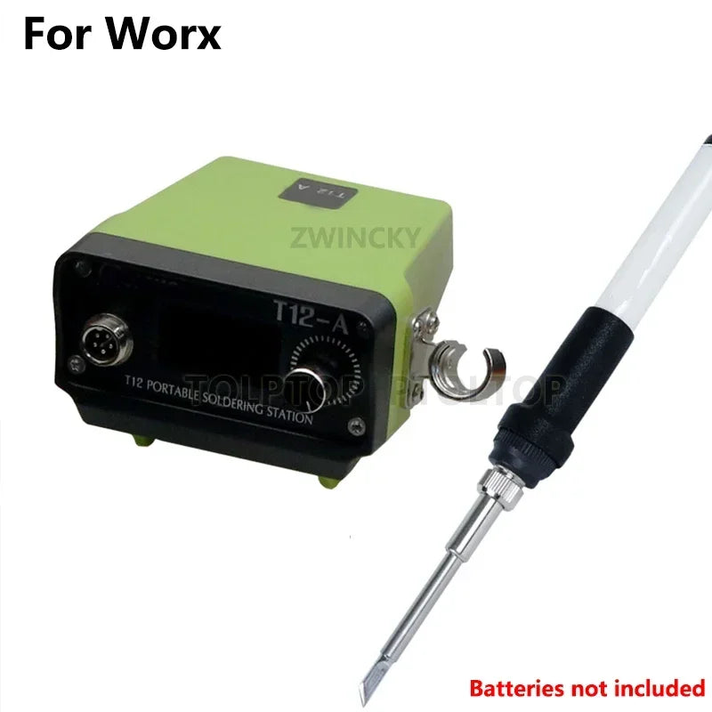 ZWINCKY Cordless T12 Soldering Station – 18V/20V Battery Cordless Soldering Station PLUSH For Worx China Mainland