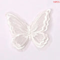 10pcs Butterfly Lace Iron-On Embroidered Patches – DIY Appliqué Iron-On Patch PLUSH A1