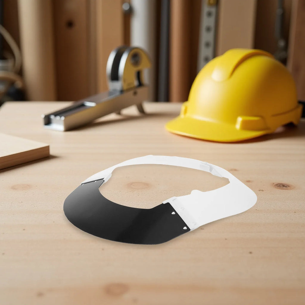 Hard Hat Sun Shade Full Brim Visor Attachment – Outdoor Safety Hard Hat Accessory PLUSH
