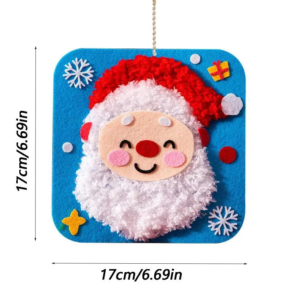 Felt Craft Kit for Kids – DIY Sewing Threading Painting Kids Craft Kit PLUSH
