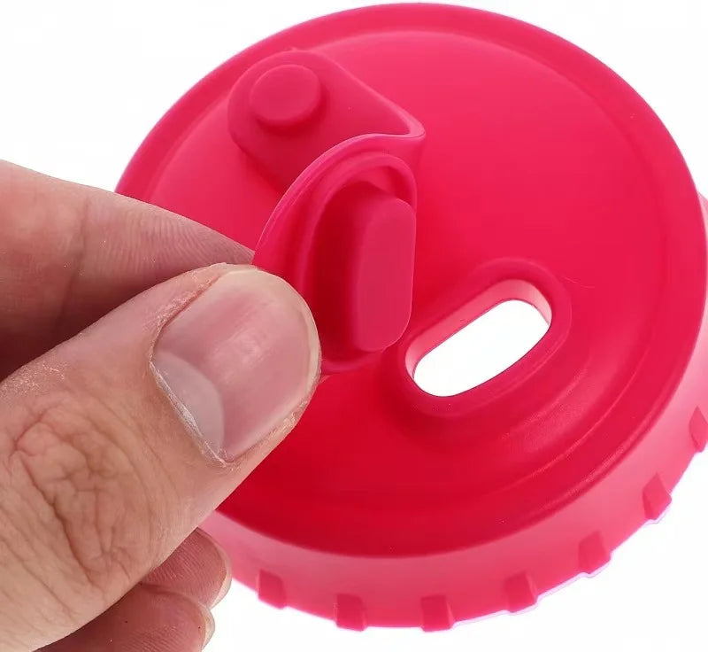 Reusable Silicone Soda Can Lid – Beer & Drink Can Stopper Silicone Can Lid PLUSH