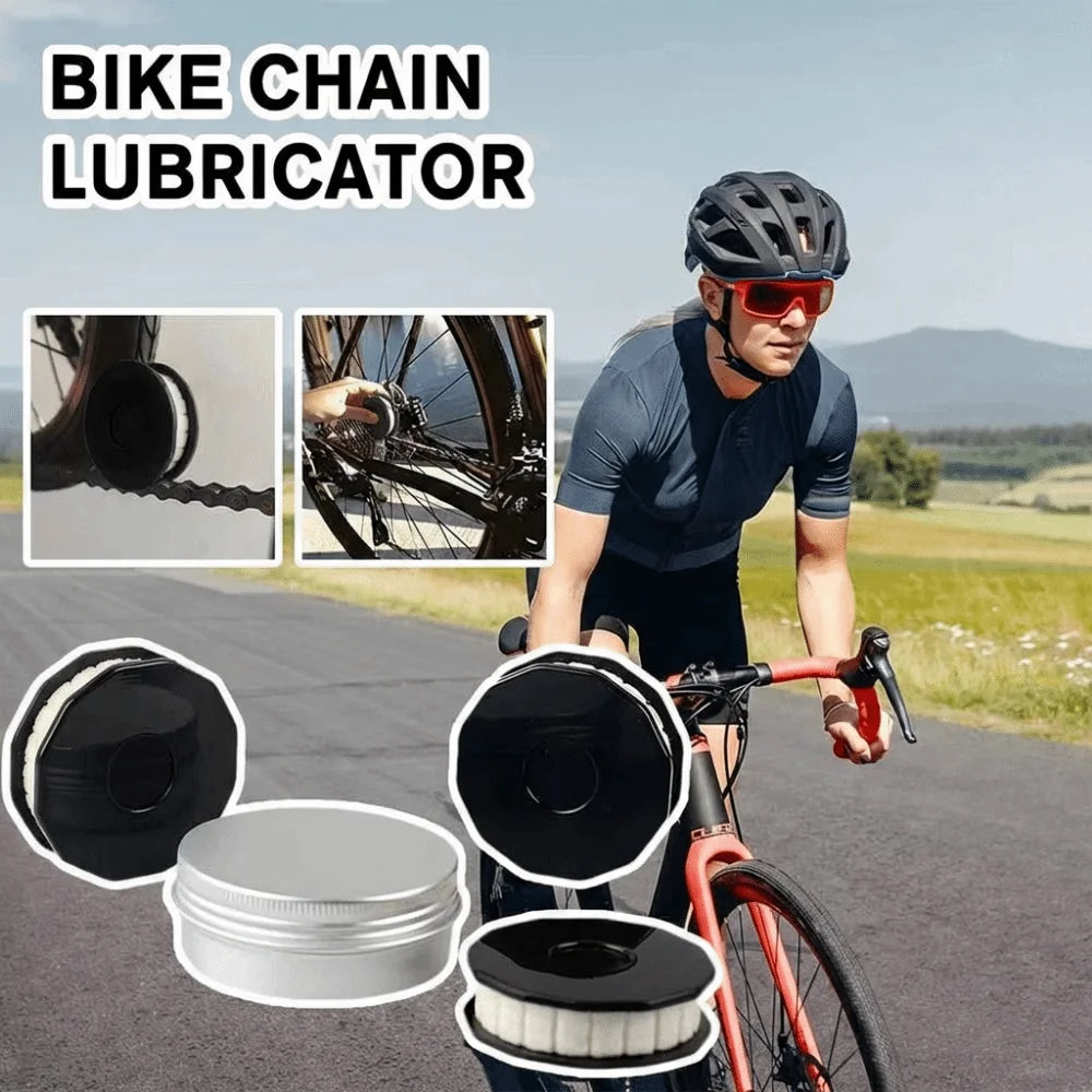 Bicycle Chain Lubricator Roller Tool – Portable Bike Lube Bike Maintenance Tool PLUSH