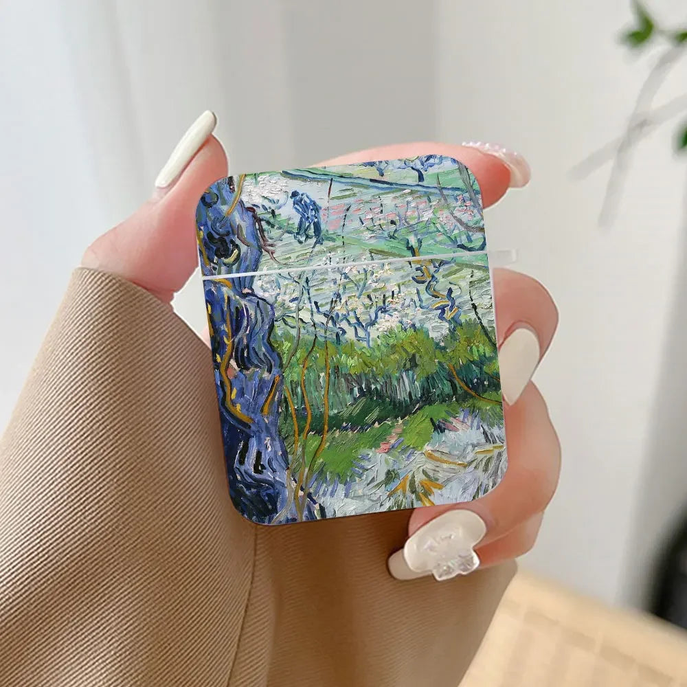 Van Gogh Art AirPods Case Cover – Fits All AirPods Models AirPods Case Cover PLUSH -16 for Airpods 4th