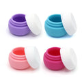 25ml Silicone Travel Cosmetic Jar – Refillable Cream Container Travel Cosmetic Jar PLUSH 4Pcs-1 Silicone
