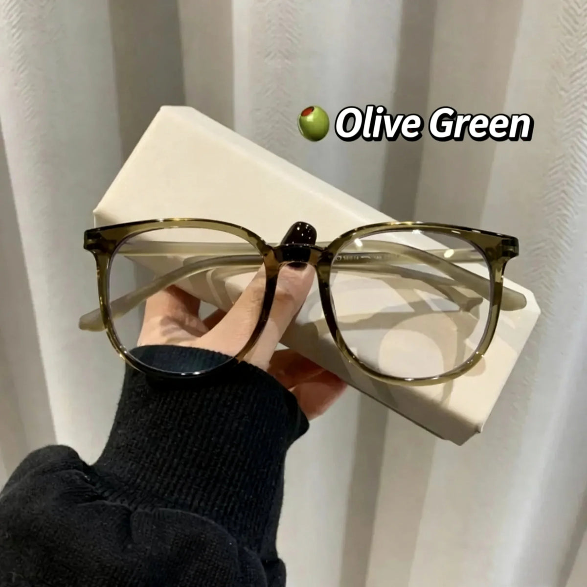 Photochromic Blue Light Glasses Myopia Diopter 0 to -4.0 Photochromic Eyeglasses PLUSH 0 Anti Blue Light green
