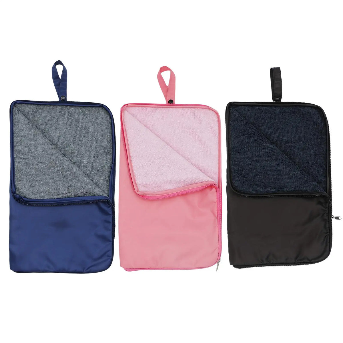 Zipper Wet Dry Bag with Towel – Leak-Proof Swim Pouch Wet Dry Swim Bag PLUSH