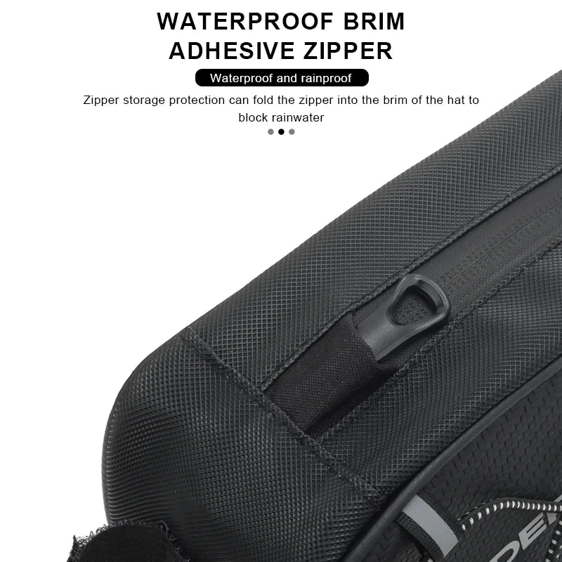 RIDERACE Waterproof Bike Top Tube Bag – MTB & Road Cycling Bike Frame Bag PLUSH