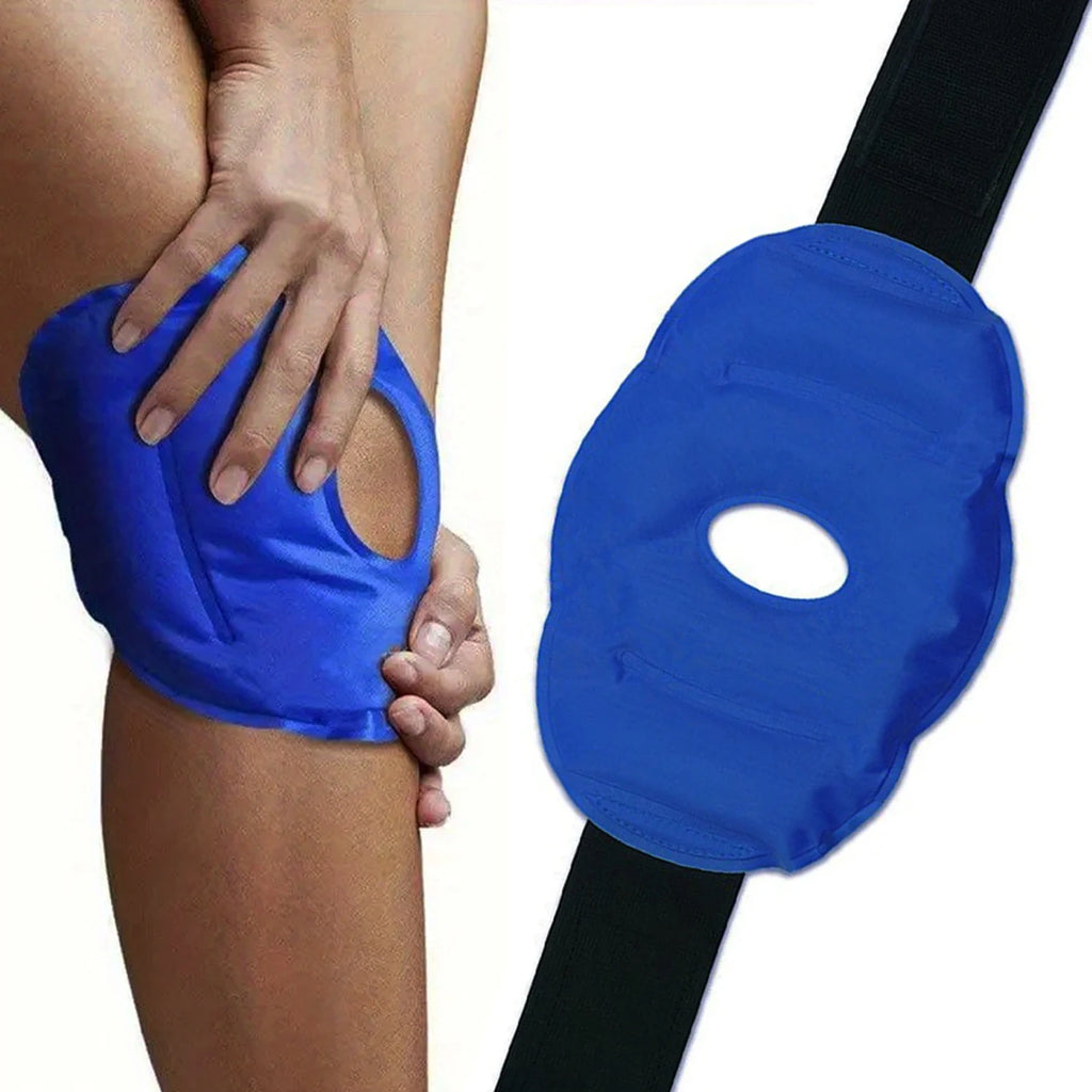 Reusable Knee Ice Gel Pack – Hot & Cold Therapy Wrap Cold Therapy Wrap PLUSH
