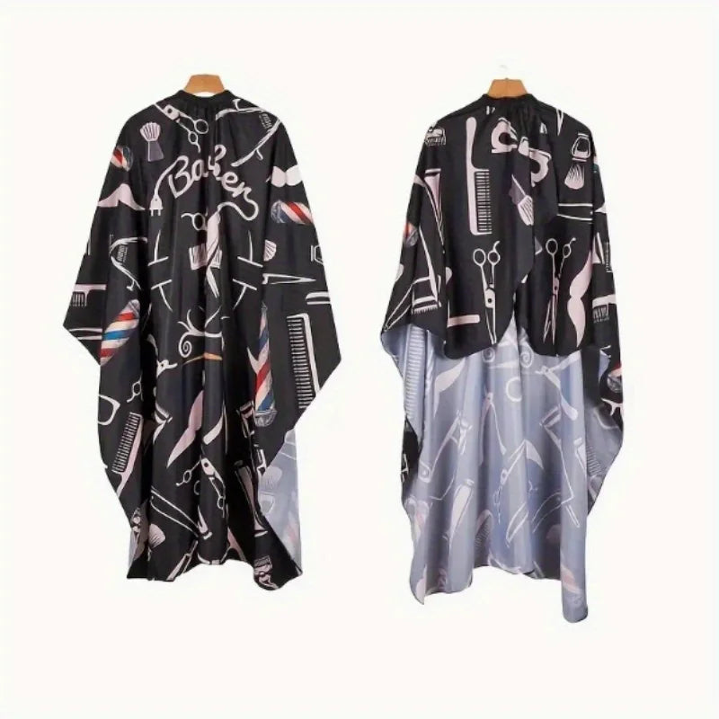 Salon Hairdressing Cape – Adult Barber Cloak Shawl Apron Salon Hairdressing Cape PLUSH
