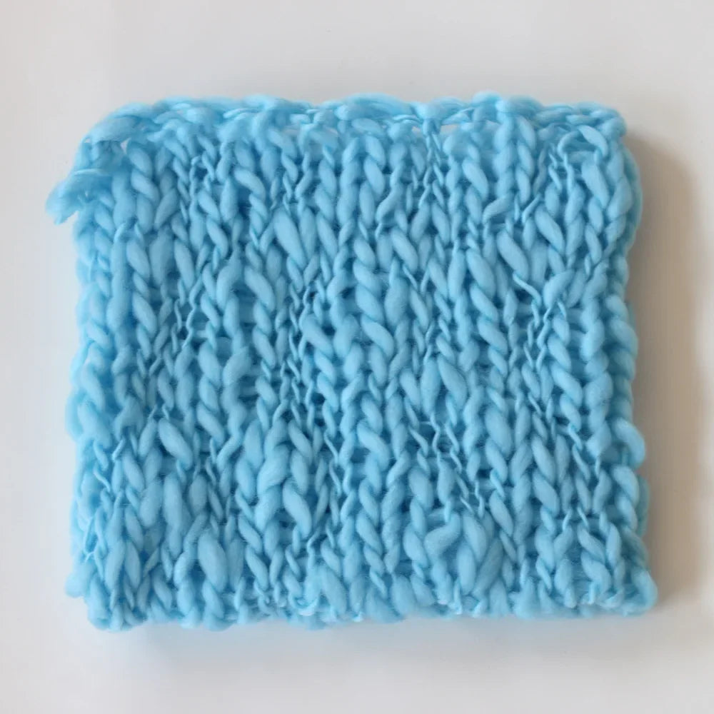 Newborn Photography Prop Blanket – Handmade Flokati Weave Mat Baby Photo Prop PLUSH 11