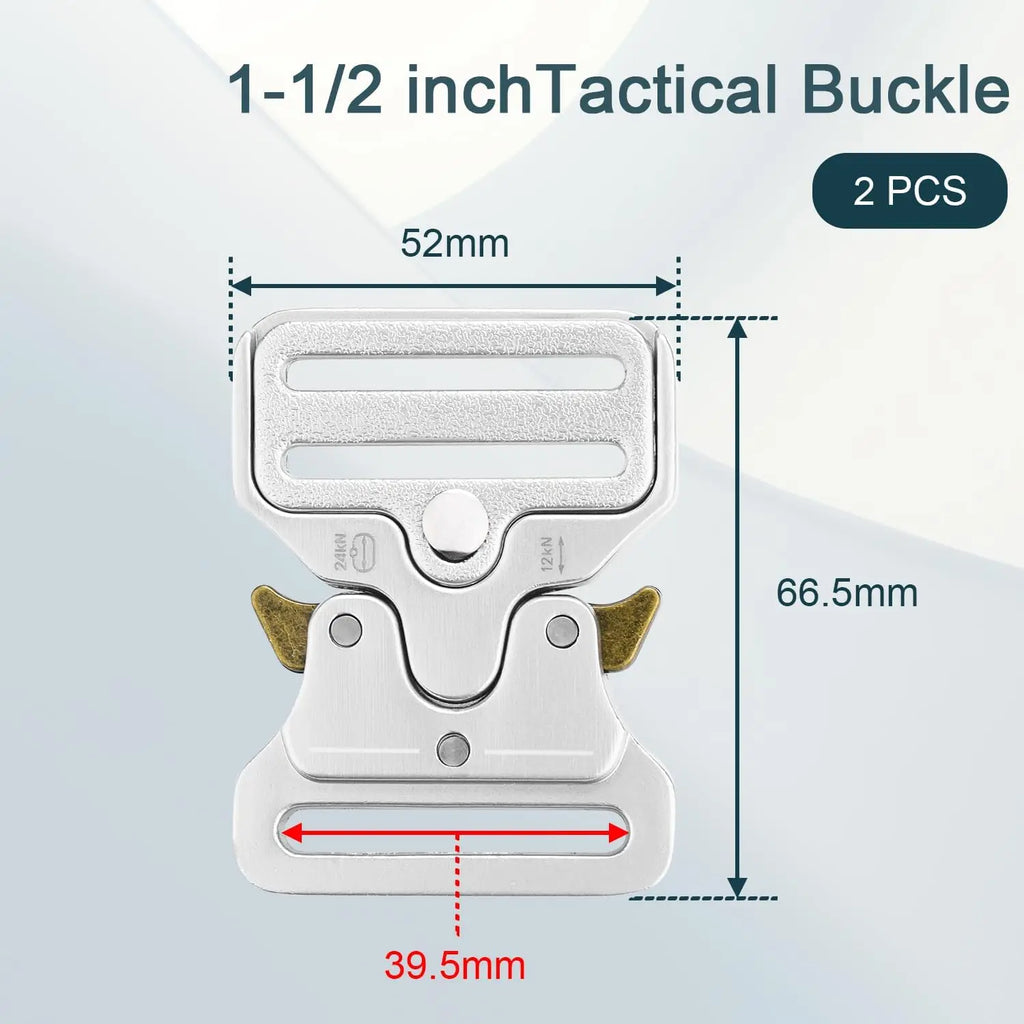 Cobra Zinc Alloy Belt Buckle 33mm – Tactical Webbing Strap Tactical Belt Buckle PLUSH