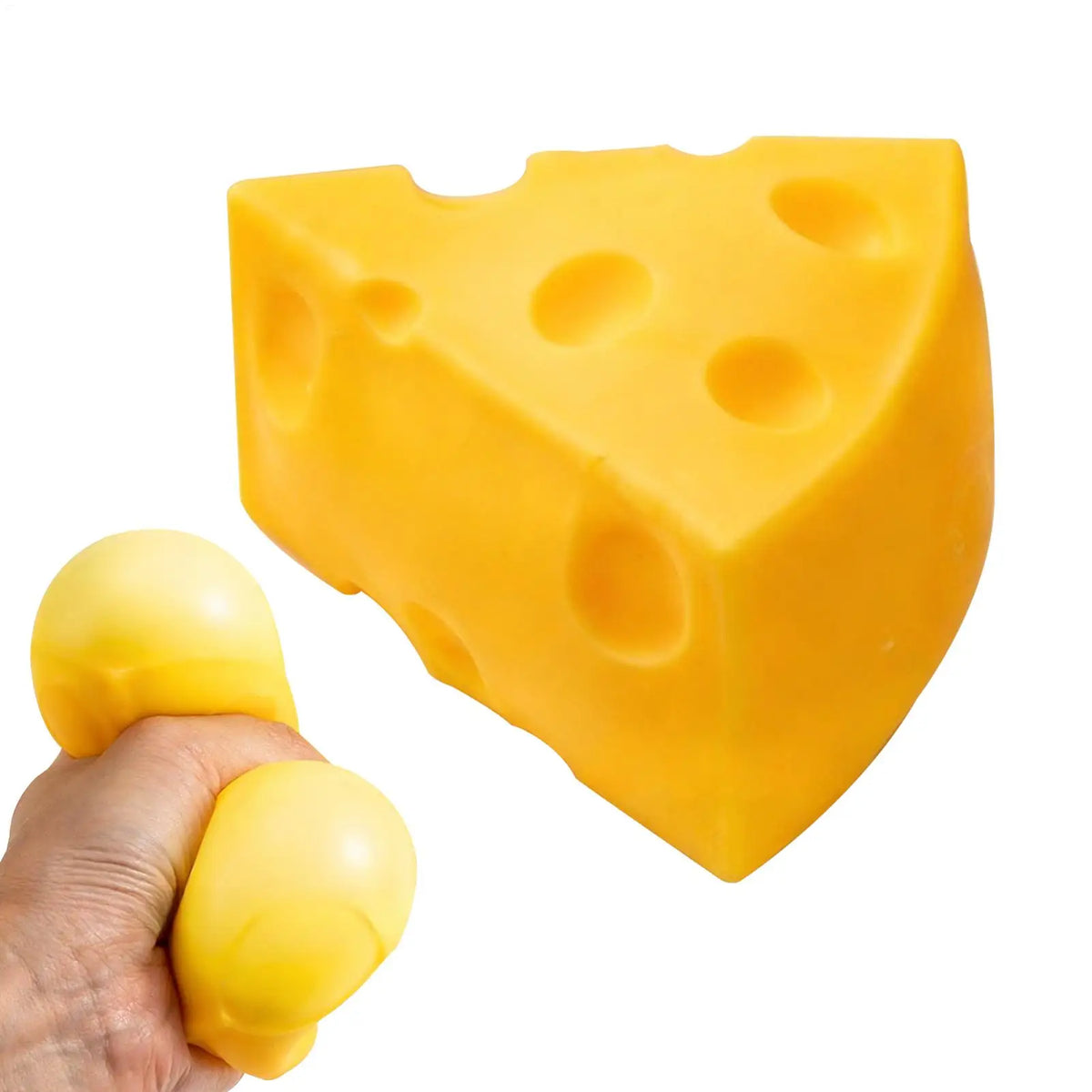 Squishy Cheese Squeeze Toy – Slow Rising Sensory Fidget Squishy Fidget Toy PLUSH