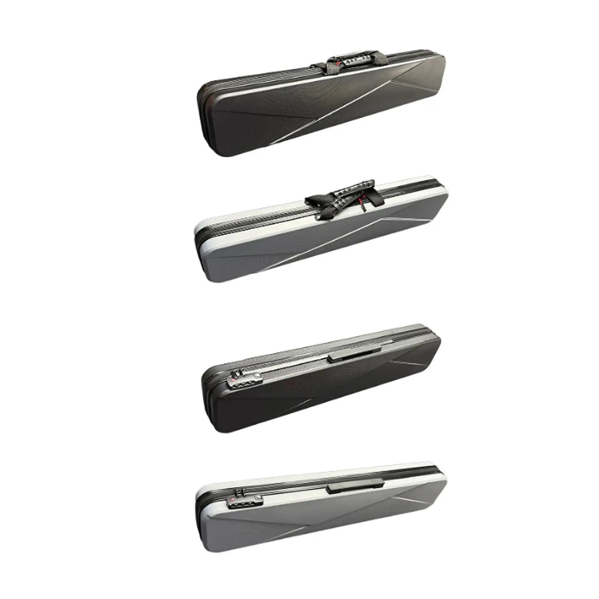 Tooyful Hard Pool Cue Case – Waterproof Foam Interior 1/2 Cues Pool Cue Case PLUSH