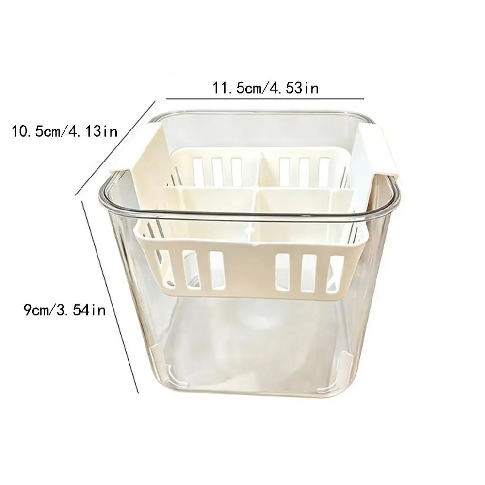 4-Grid Hydroponic Planter – Clear Tulip Bulb Basket Pot Hydroponic Planter PLUSH 1PC