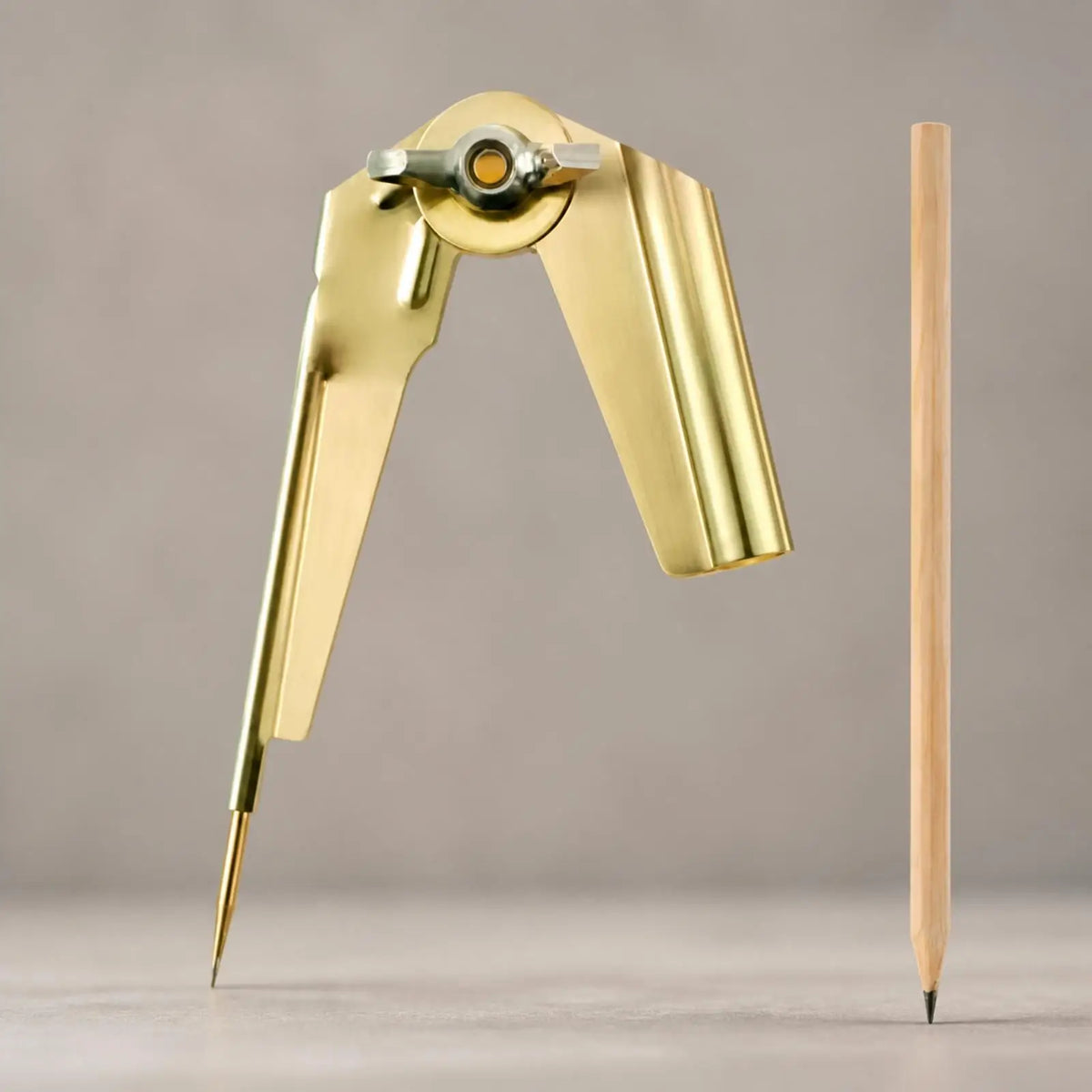 Woodworking Marking Compass Metal Pencil Holder Layout Tool Marking Compass Tool PLUSH