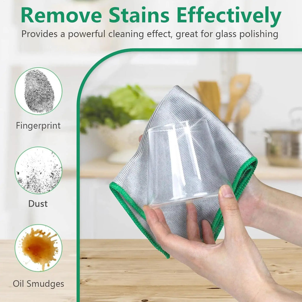 Microfiber Glasses Cleaning Cloth – Streak-Free Lens Cleaner Lens Cleaning Cloth PLUSH