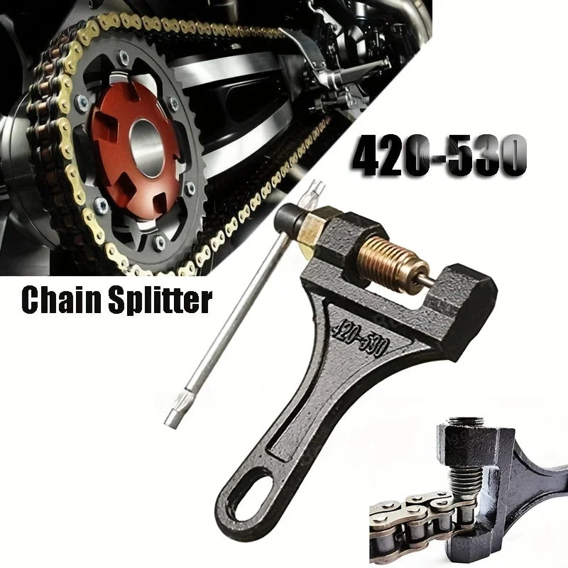 Chain Breaker Tool #420–530 | Bike ATV Motorcycle Go Kart Chain Breaker Tool PLUSH