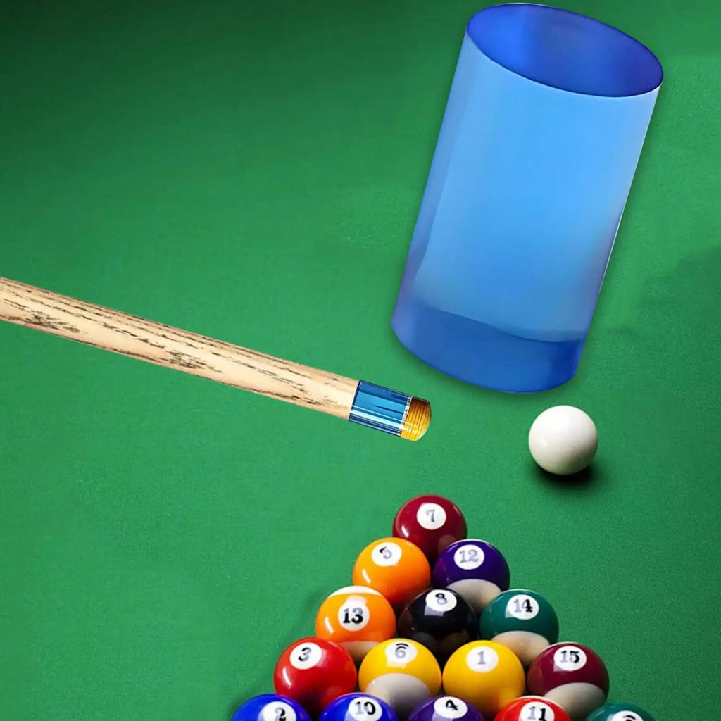 Acrylic Pool Cue Ferrule Unfinished Snooker Repair Blank 2pk Cue Ferrule Blank PLUSH