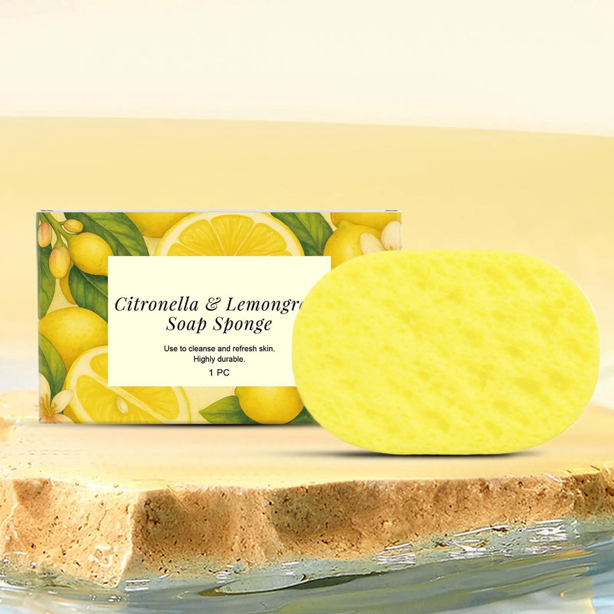 Reusable Exfoliating Bath Sponge – Soft Body Cleansing Tool Bath Sponge PLUSH
