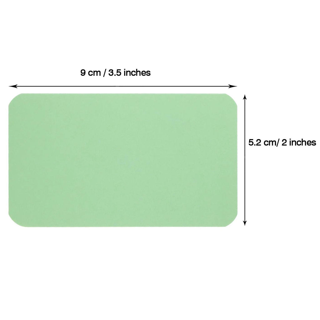 100 Blank Kraft Paper Cards – Flashcards, Gift Tags & Notes Blank Paper Cards PLUSH