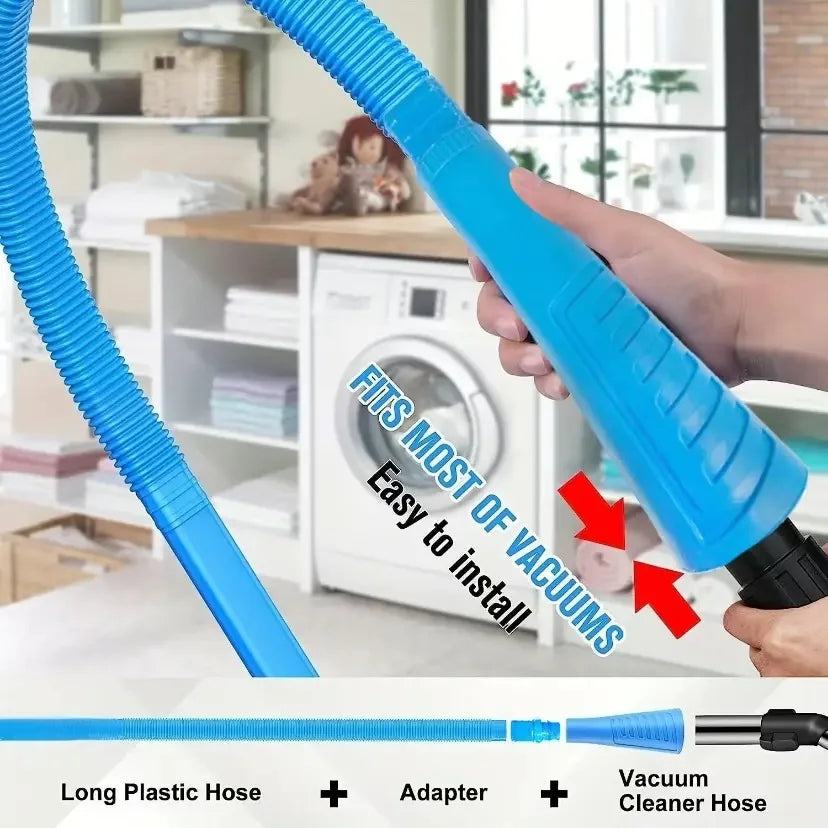 Dryer Vent Cleaning Kit – Vacuum Hose & Lint Remover Vent Cleaning Kit PLUSH
