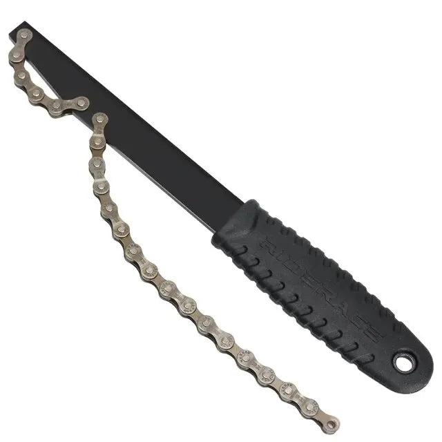 Bicycle Cassette Flywheel Remover & Chain Whip Tool – MTB Bike Repair Tool PLUSH black