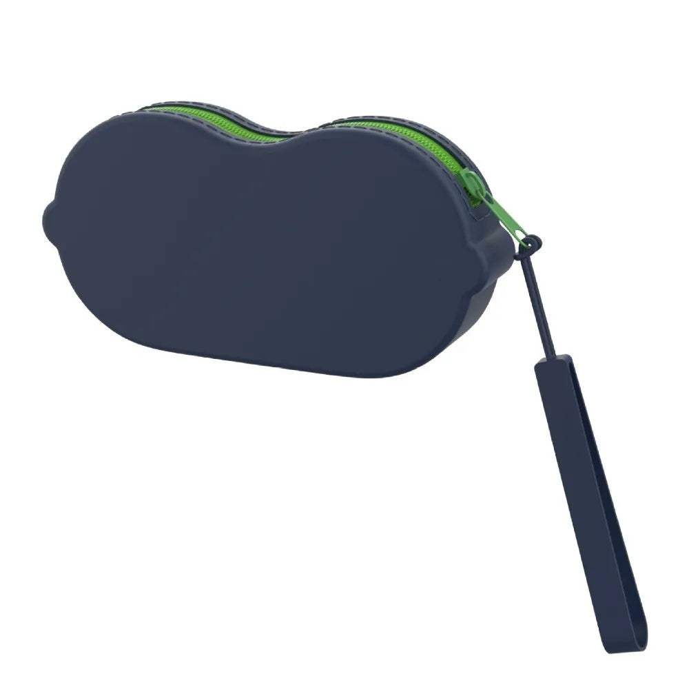 Silicone Sunglasses Case with Lanyard & Zipper – 12 Colors Eyeglass Case PLUSH