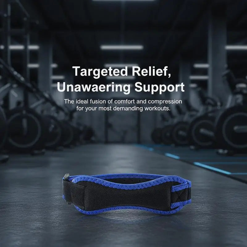 Adjustable Knee Strap Support Brace for Running & Sports Knee Support Strap PLUSH